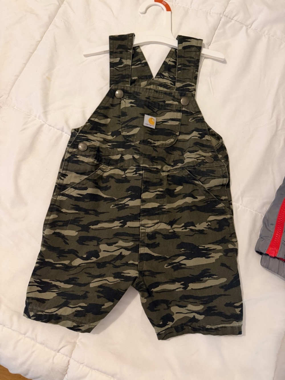 Carhartt Kids' Camo Short Overalls